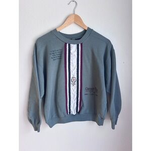 Vintage Outback Red Cricket Club Sweatshirt Sage Green 90s Crewneck Mens Medium